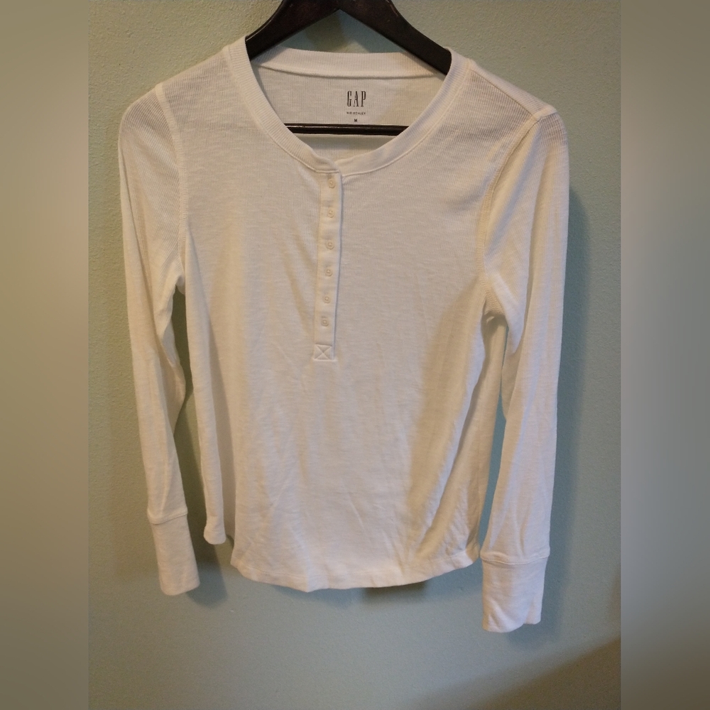 GAP Long Sleeve Henley